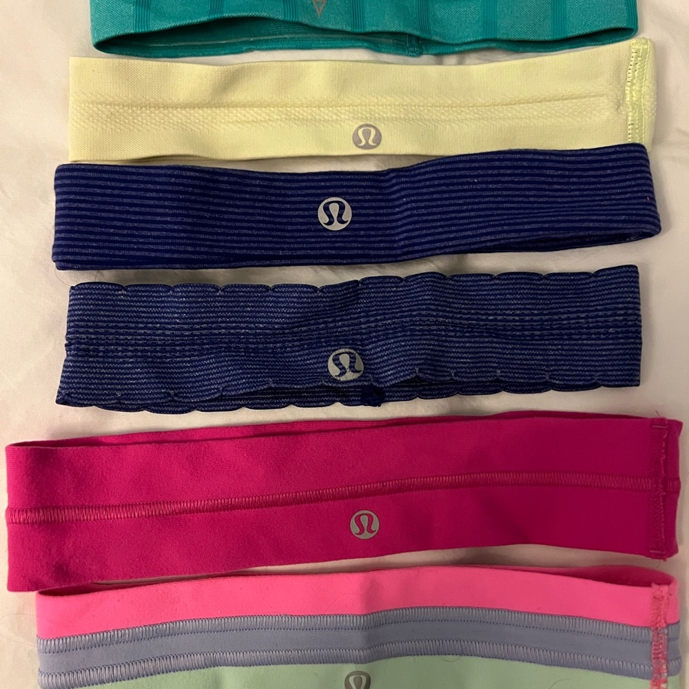 Lululemon & Ivivva Headbands Set of 6